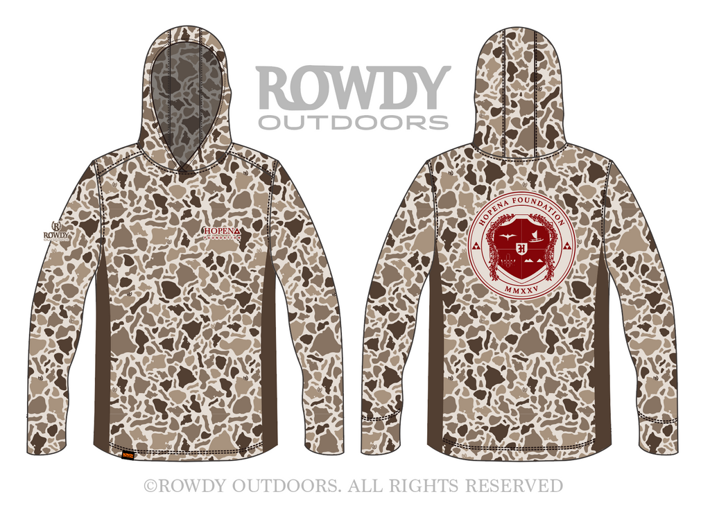 HOPENA X ROWDY OUTDOORS DRIFIT HOODIE (PRE-ORDER ONLY)