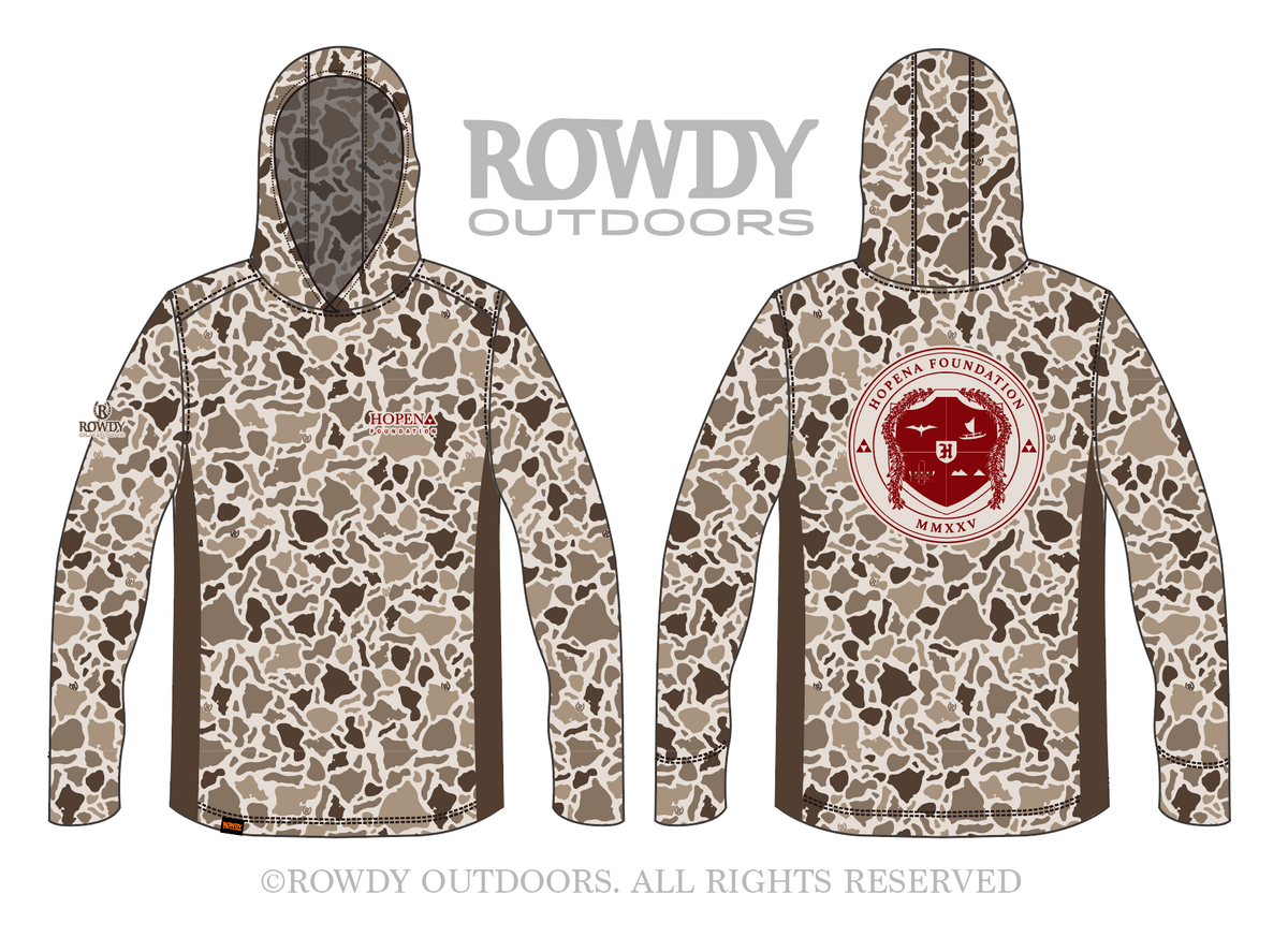 HOPENA X ROWDY OUTDOORS DRIFIT HOODIE (PRE-ORDER ONLY)
